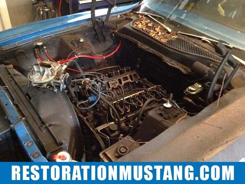 1972 Mustang Fastback Small Block Ford Engine Overhaul: Removing Bolt Ons