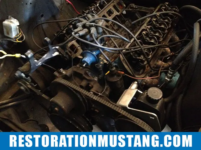 1972 Mustang Fastback Small Block Ford Engine Overhaul: Removing Bolt Ons