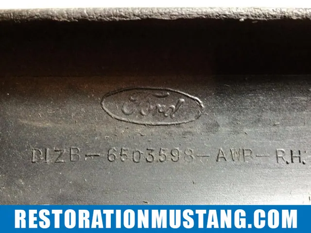 Mustang A Pillar Interior Trim Ford Fastback 71 72 73