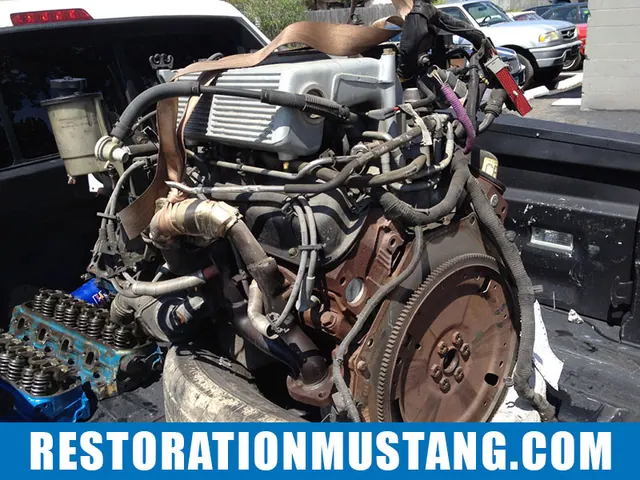 5.0 Roller Motor Found for the Mustang | 96 Explorer Donor | GT40 Heads