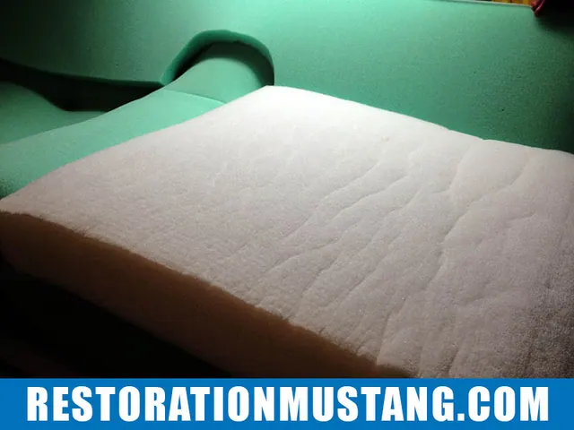 How To Upholster the Upper & Lower Back Seats in 71 72 73 Mustang Fastback