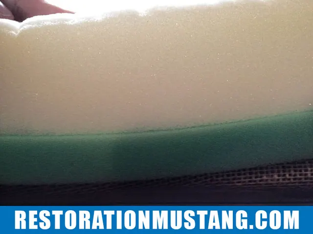 How To Upholster the Upper & Lower Back Seats in 71 72 73 Mustang Fastback