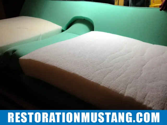How To Upholster the Upper & Lower Back Seats in 71 72 73 Mustang Fastback