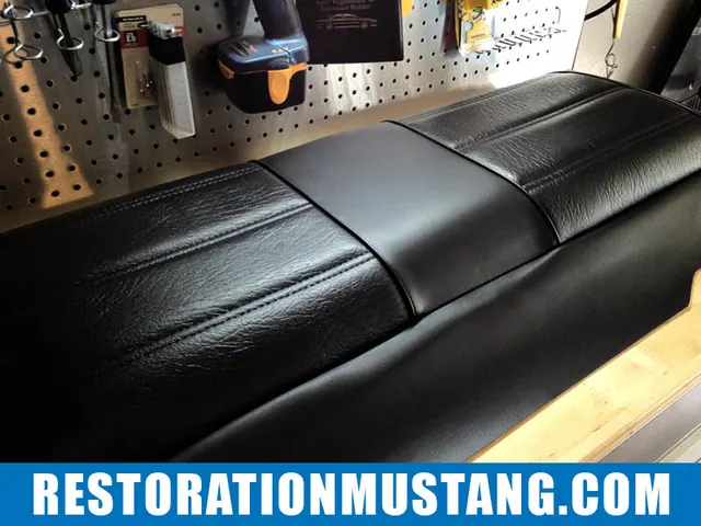 How To Upholster the Upper & Lower Back Seats in 71 72 73 Mustang Fastback
