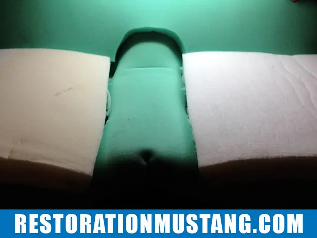 How To Upholster the Upper & Lower Back Seats in 71 72 73 Mustang Fastback Part 2, photo 6