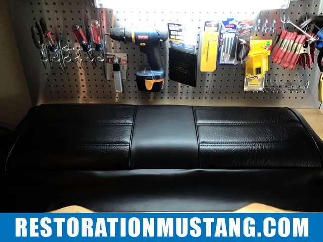 How To Upholster the Upper & Lower Back Seats in 71 72 73 Mustang Fastback
