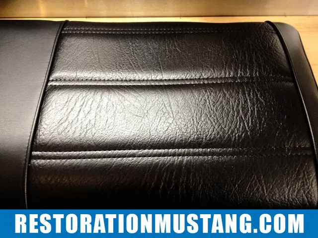 How To Upholster the Upper & Lower Back Seats in 71 72 73 Mustang Fastback