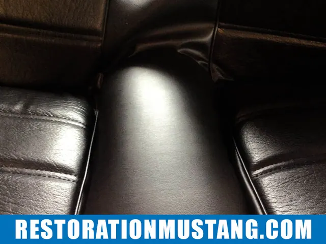 How To Upholster the Upper & Lower Back Seats in 71 72 73 Mustang Fastback Part 2, photo 15