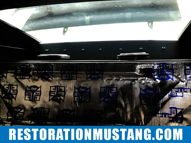 How To Upholster the Upper & Lower Back Seats in 71 72 73 Mustang Fastback