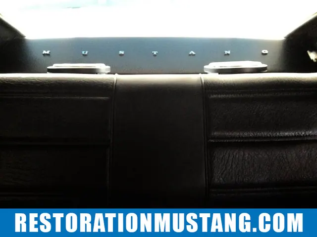 How To Upholster the Upper & Lower Back Seats in 71 72 73 Mustang Fastback
