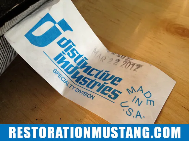 How To Upholster the Upper & Lower Back Seats in 71 72 73 Mustang Fastback