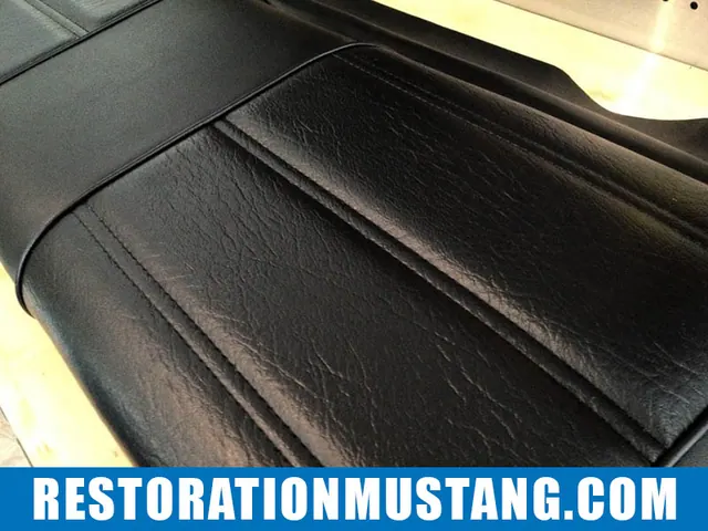 How To Upholster the Upper & Lower Back Seats in 71 72 73 Mustang Fastback