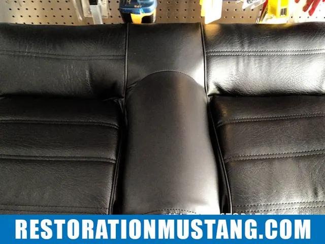 How To Upholster the Upper & Lower Back Seats in 71 72 73 Mustang Fastback