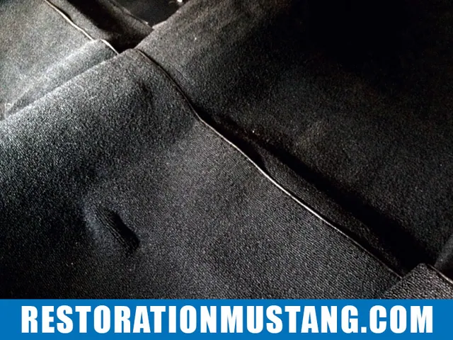 Carpet Kit 71 72 73 Ford Mustang Fastback in Black
