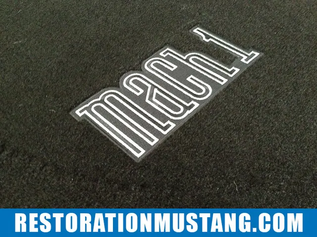 Carpet Kit 71 72 73 Ford Mustang Fastback in Black