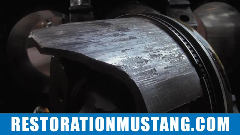 Removing the camshaft, timing gears, crank & pistons from the small block ford | DAMAGE FOUND
