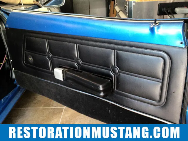 Door Panel Installation With New Hardware