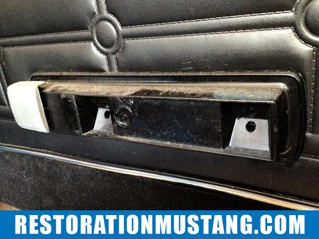 Door Panel Installation With New Hardware