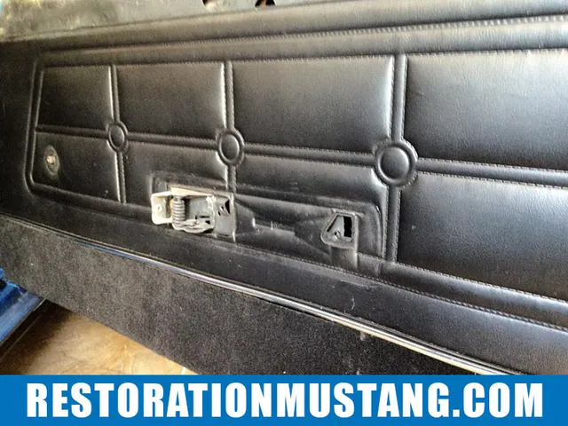 Door Panel Installation With New Hardware