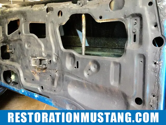 Door Panel Installation With New Hardware