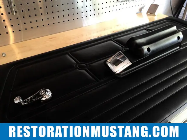 Door Panel Installation With New Hardware