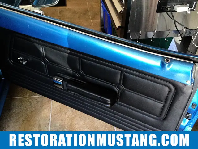 Door Panel Installation With New Hardware