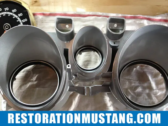 Gauge cluster restoration 71 72 73 mustang