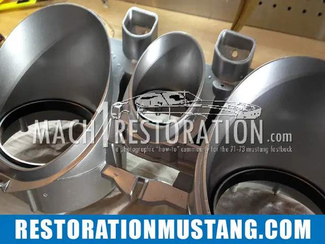 Gauge cluster restoration 71 72 73 mustang