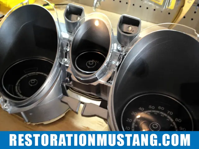 Gauge cluster restoration 71 72 73 mustang