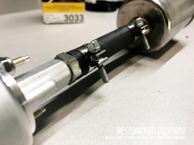 How To Install Holley Sniper Fuel Injection on a Mustang | Fuel Pump Stage, photo 40