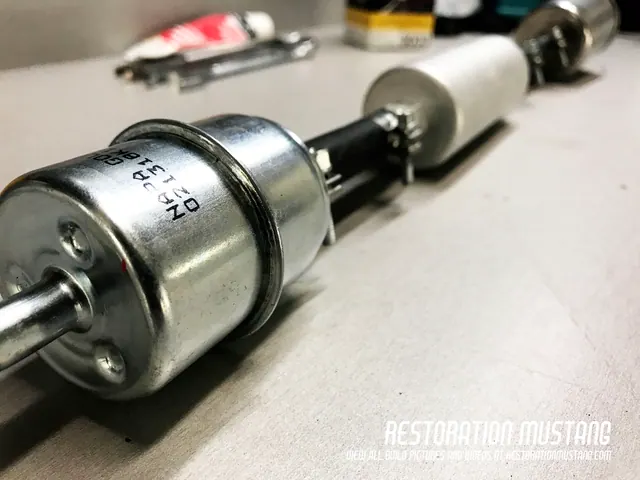 How To Install Holley Sniper Fuel Injection on a Mustang | Fuel Pump Stage, photo 39