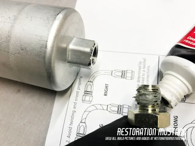 How To Install Holley Sniper Fuel Injection on a Mustang | Fuel Pump Stage, photo 37