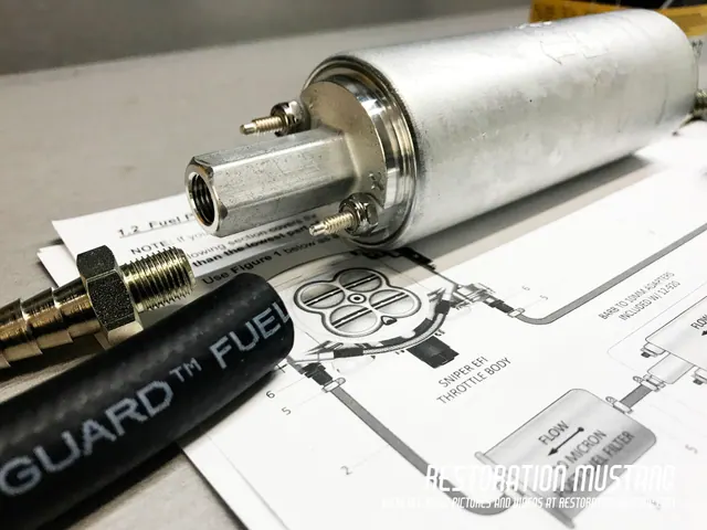 How To Install Holley Sniper Fuel Injection on a Mustang | Fuel Pump Stage, photo 35