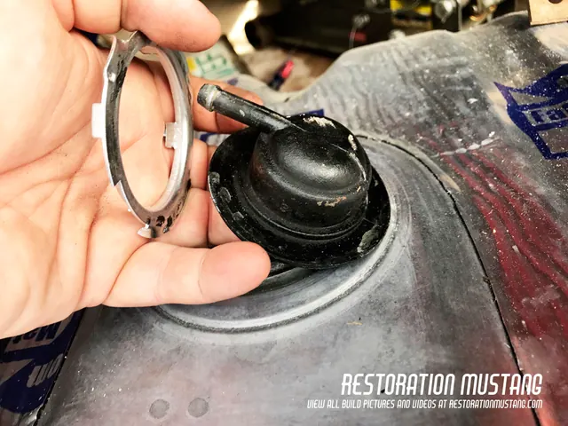 How To Install Holley Sniper Fuel Injection on a Mustang | Fuel Pump Stage, photo 25