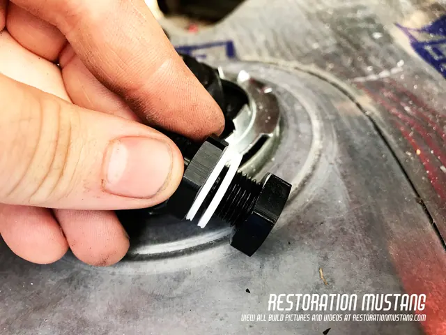 How To Install Holley Sniper Fuel Injection on a Mustang | Fuel Pump Stage, photo 23