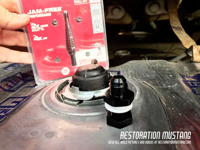 How To Install Holley Sniper Fuel Injection on a Mustang | Fuel Pump Stage, photo 22