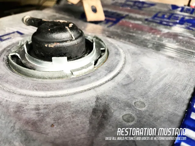 How To Install Holley Sniper Fuel Injection on a Mustang | Fuel Pump Stage, photo 21