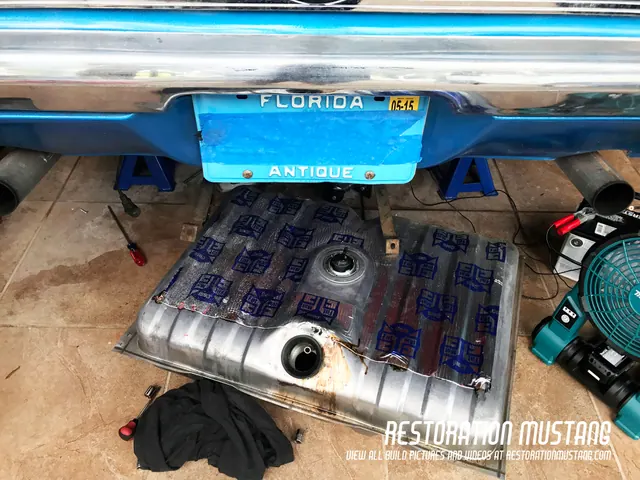 How To Install Holley Sniper Fuel Injection on a Mustang | Fuel Pump Stage, photo 20