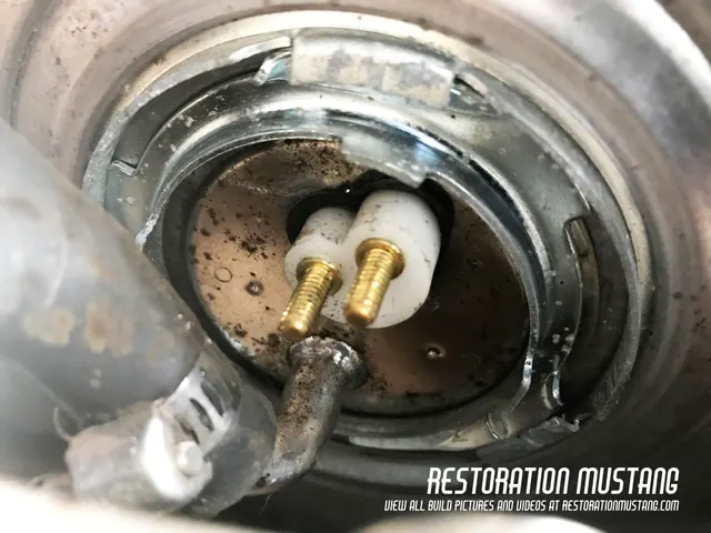 How To Install Holley Sniper Fuel Injection on a Mustang | Fuel Pump Stage, photo 17