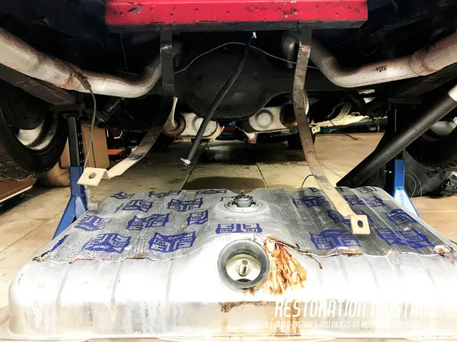 How To Install Holley Sniper Fuel Injection on a Mustang | Fuel Pump Stage, photo 14
