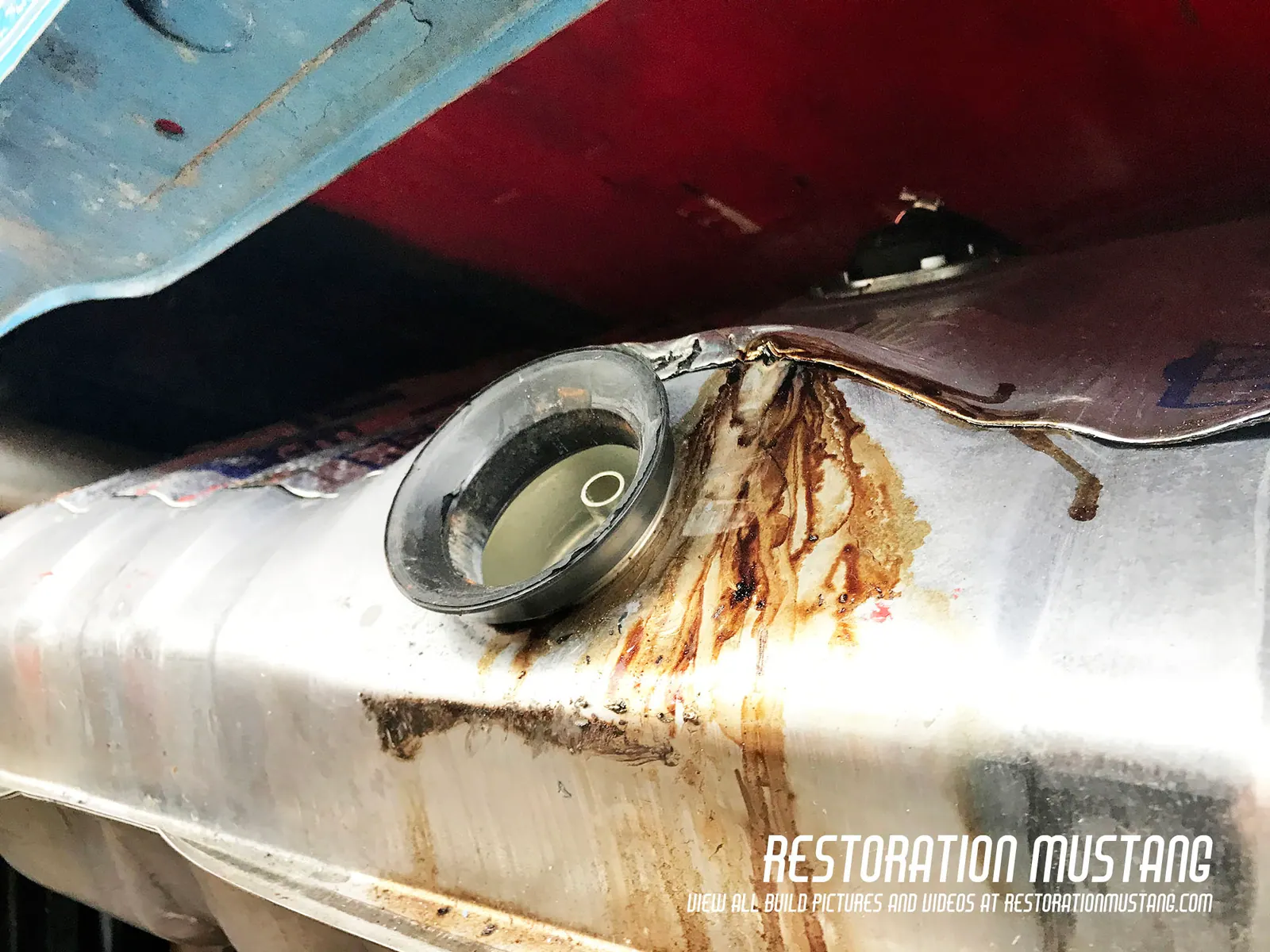 How To Install Holley Sniper Fuel Injection on a Mustang | Fuel Pump Stage, photo 12