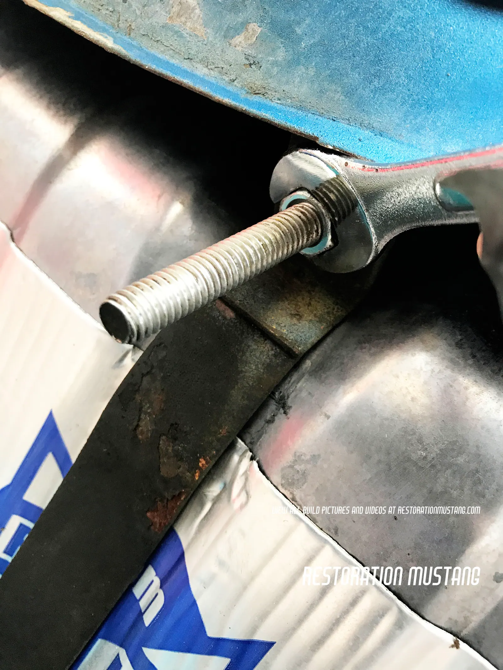 How To Install Holley Sniper Fuel Injection on a Mustang | Fuel Pump Stage, photo 6