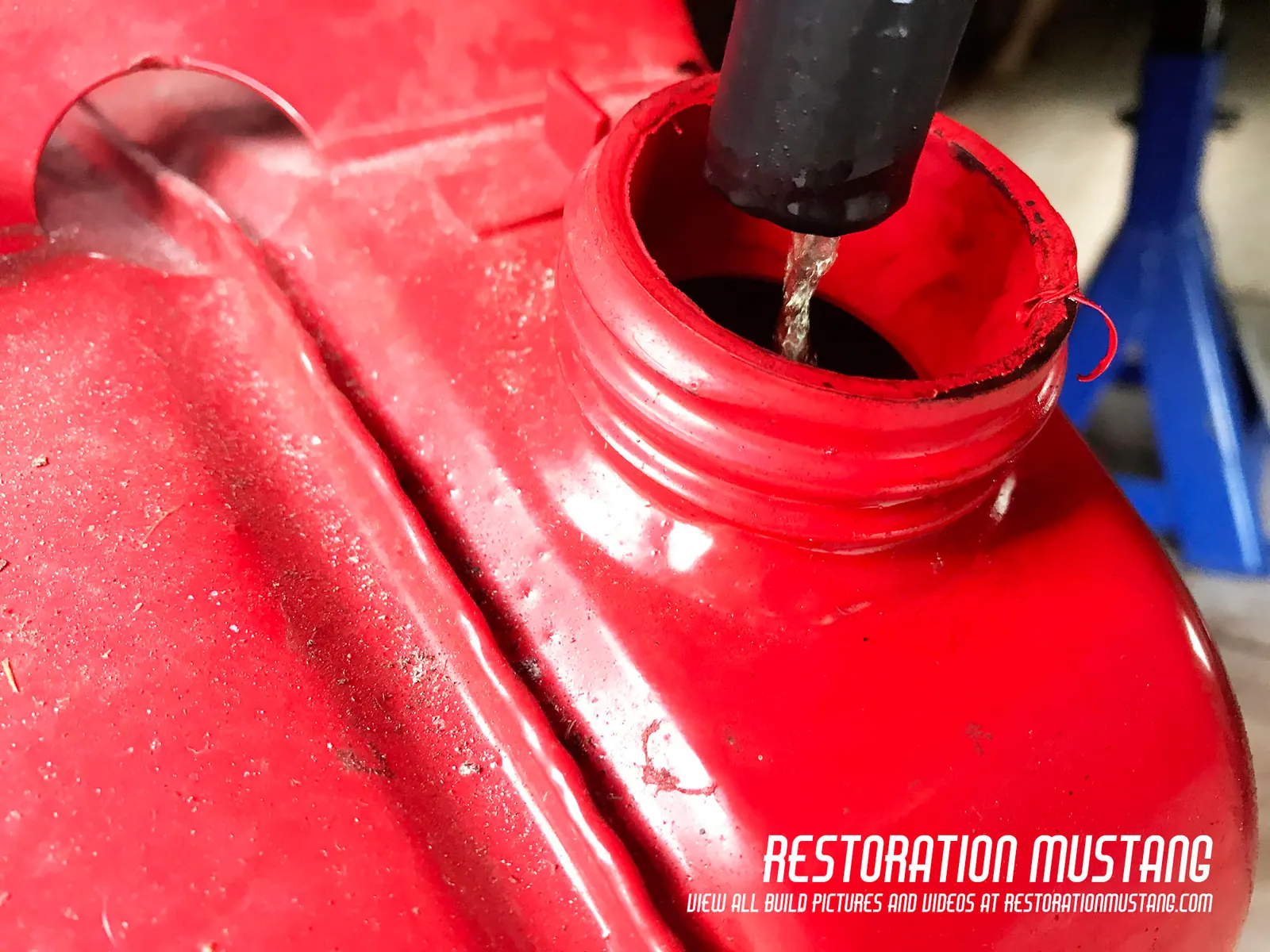 How To Install Holley Sniper Fuel Injection on a Mustang | Fuel Pump Stage, photo 4