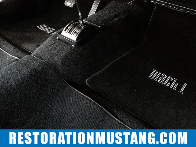Shifter bezel installed for automatic transmission | 71 72 73 Mustang Fastback