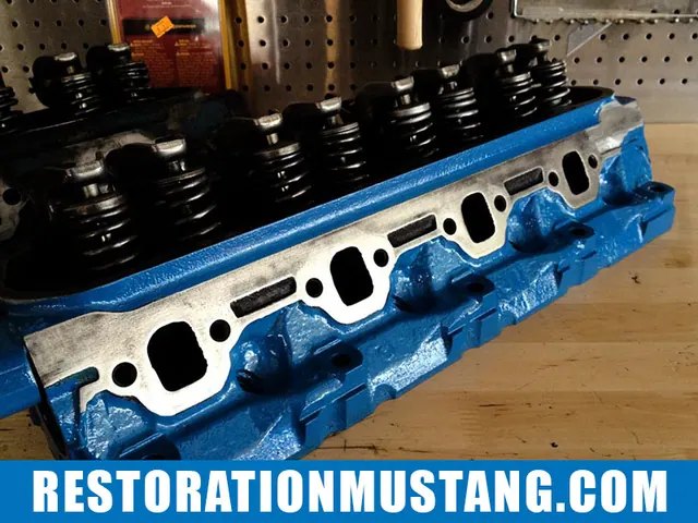 Cleaning & Painting The Freshly Machined Heads | Small Block Ford 302