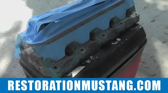 Cleaning & Painting The Freshly Machined Heads | Small Block Ford 302