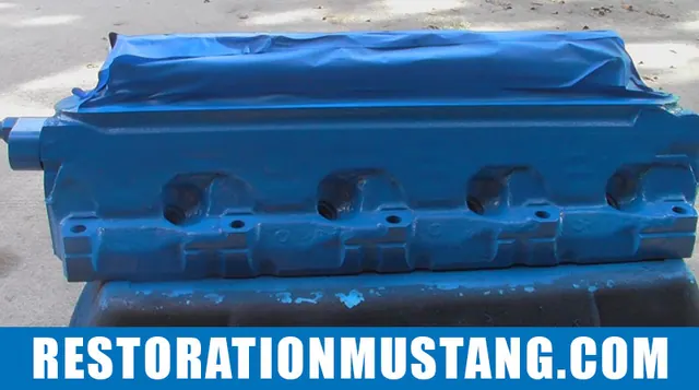 Cleaning & Painting The Freshly Machined Heads | Small Block Ford 302