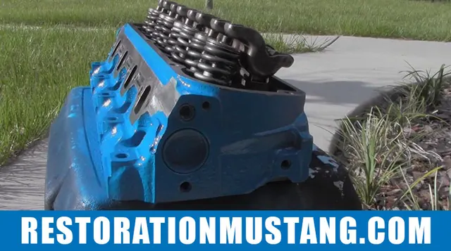 Cleaning & Painting The Freshly Machined Heads | Small Block Ford 302