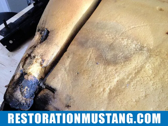 Passenger seat disassembly & preparation for upholstery 71 72 73 mustang