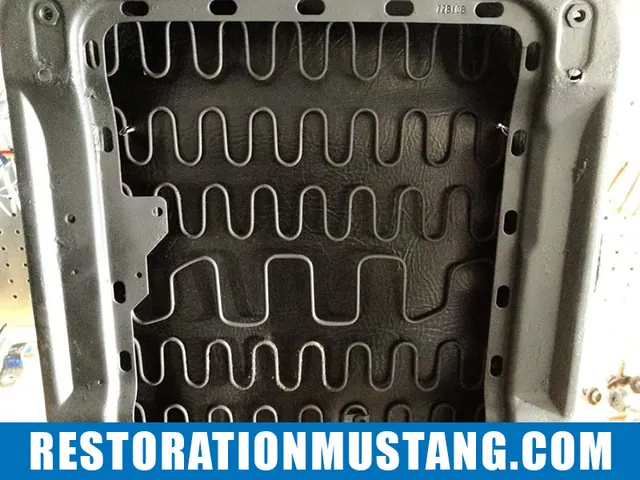 Passenger seat disassembly & preparation for upholstery 71 72 73 mustang